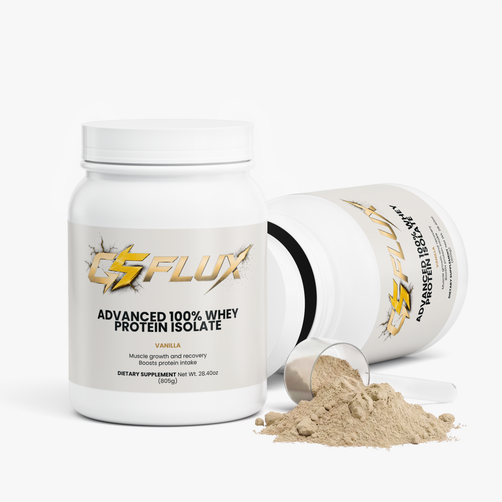 GSFlux Advanced 100% Whey Protein Isolate – Vanilla, 28.4 oz